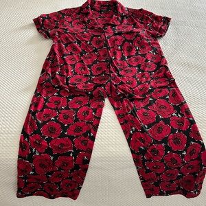 Kate Spade Crop Set Pajamas-Medium